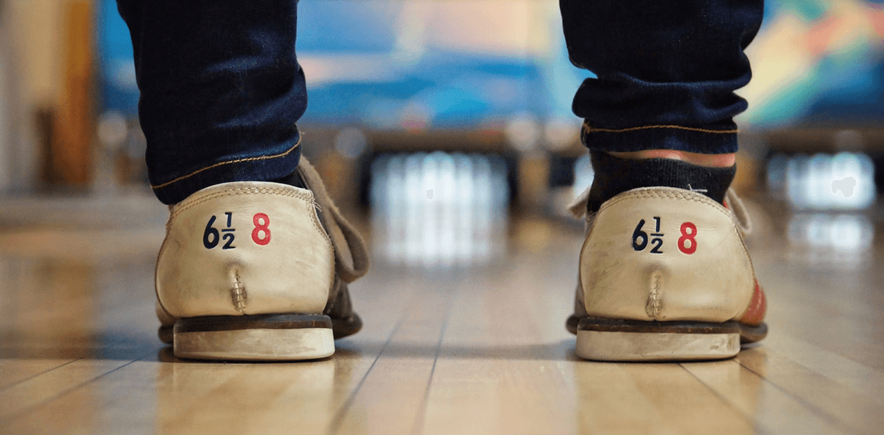 Bowlingsko på en bowlingbane